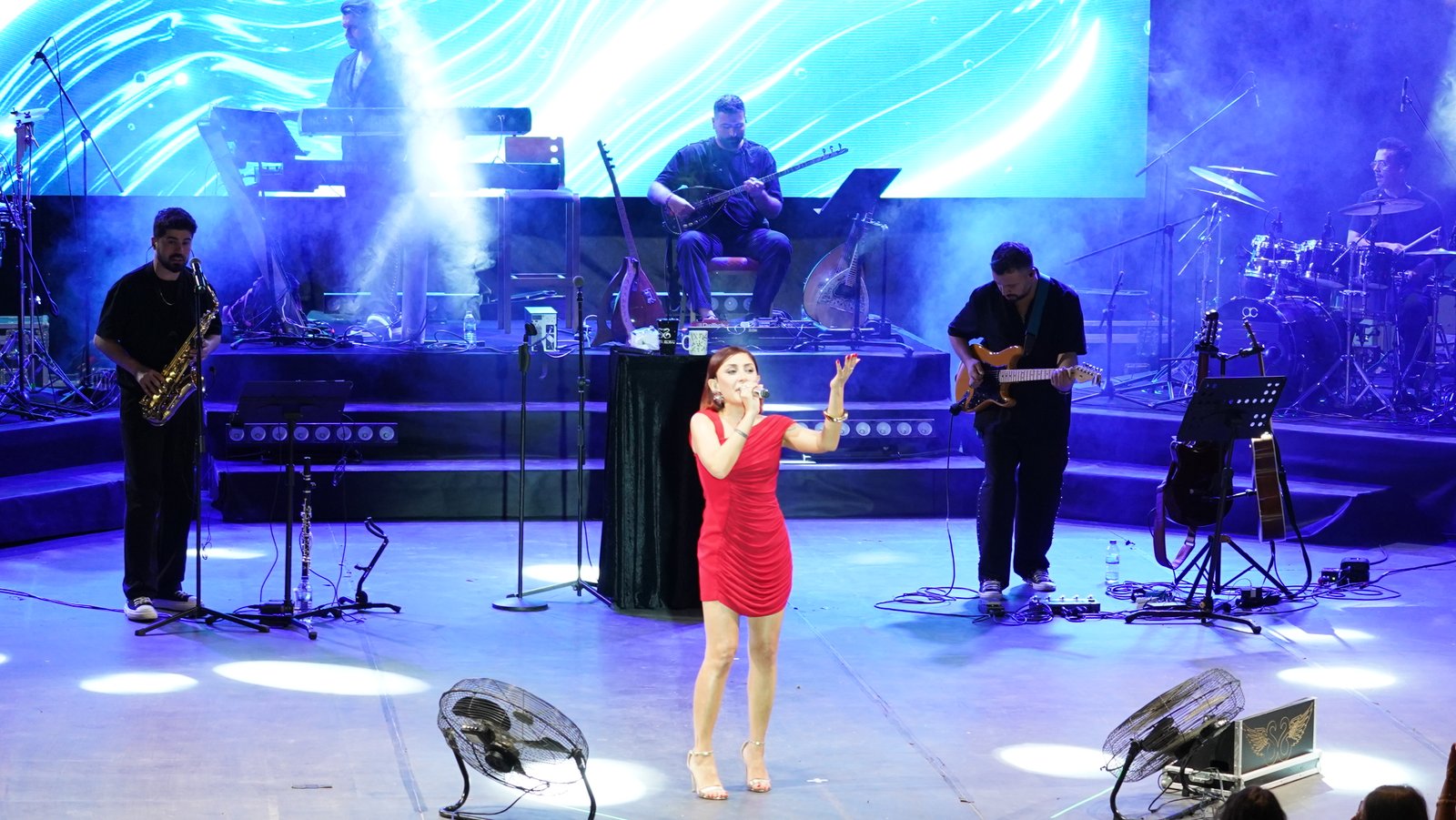 melek mosso or-an açık hava konseri - Fotoğraf 5